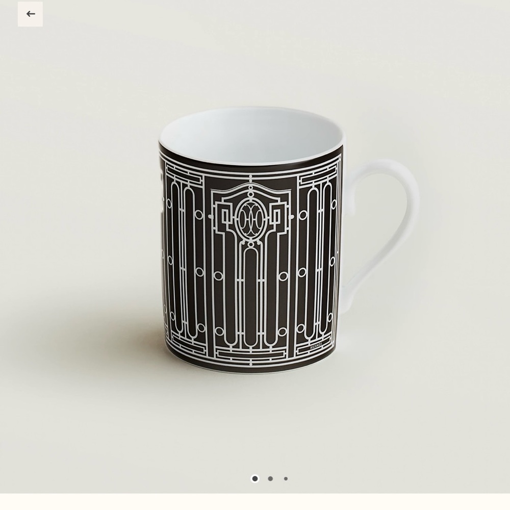 Brand new Hermes Deco mug